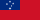 Flag of ساموا
